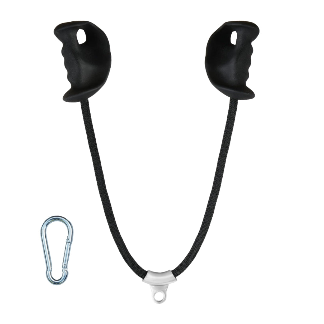 Ergonomic Biceps Rope Cable Machine Attachment
