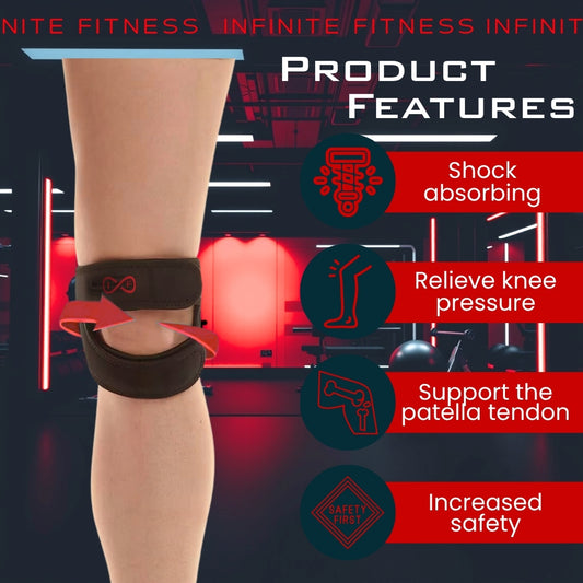 Double Patella Tendon Knee Strap