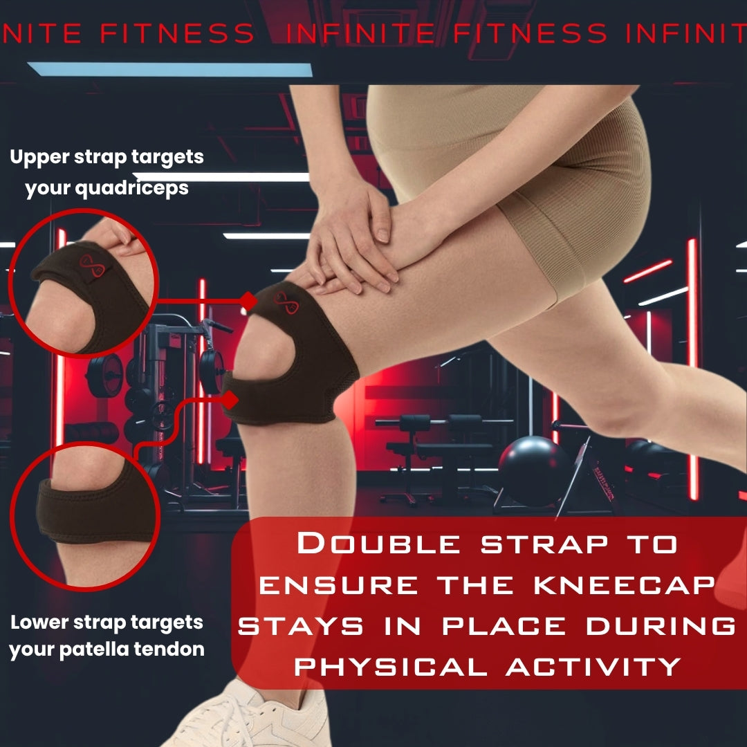 Double Patella Tendon Knee Strap