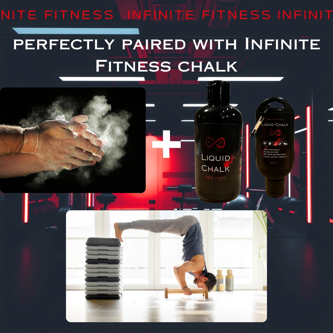 Wooden Parallettes Push Up Bar