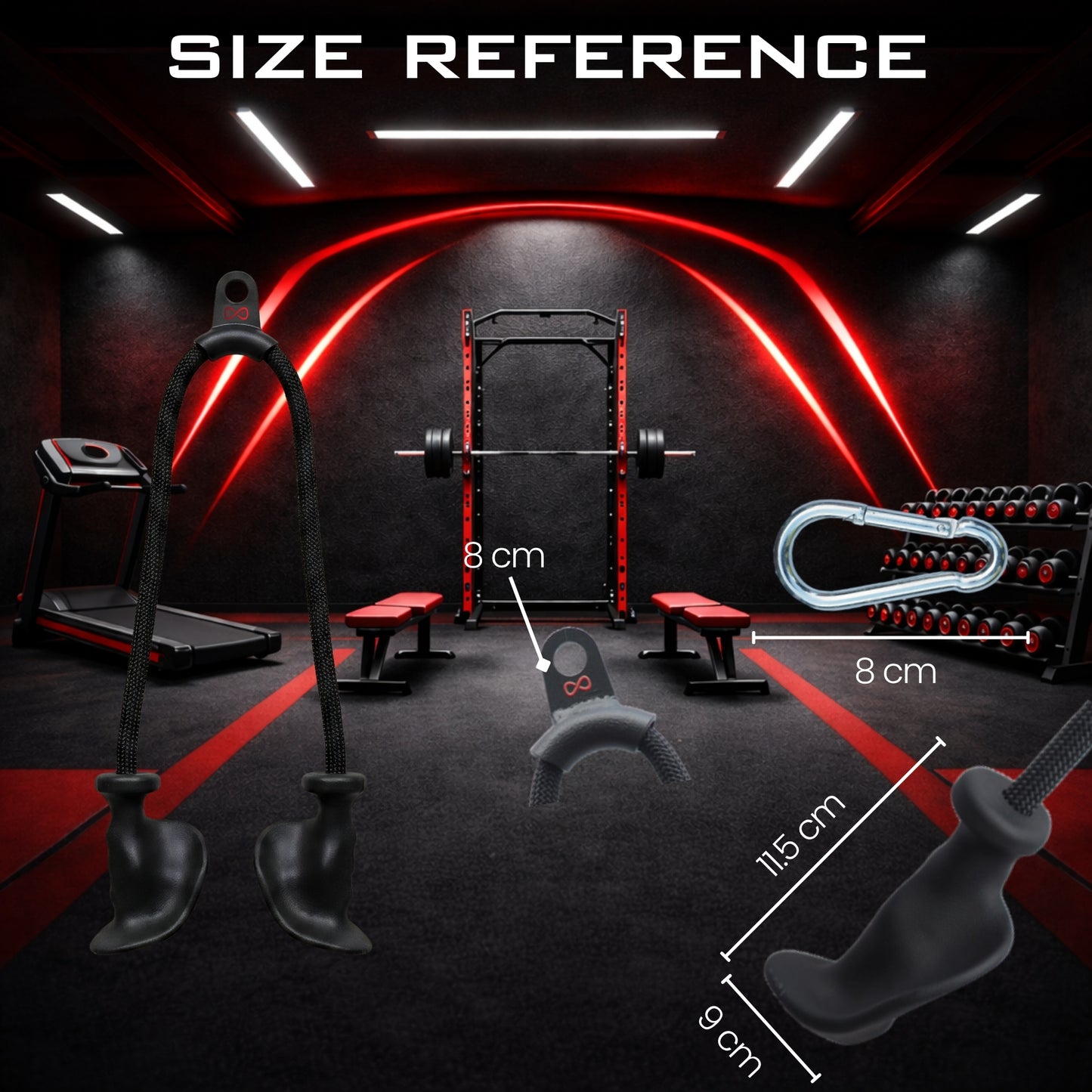 Ergonomic Triceps Rope