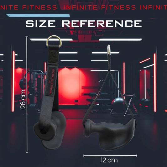 Ergonomic Individual Handles Cable Machine Attachment