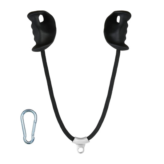 Ergonomic Biceps Rope Cable Machine Attachment