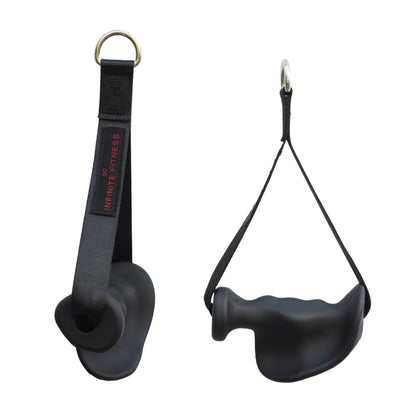 Ergonomic Individual Handles Cable Machine Attachment