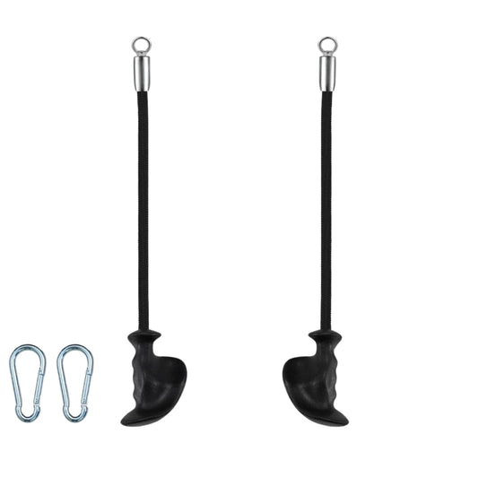 Ergonomic Triceps Individual Ropes Cable Attachments
