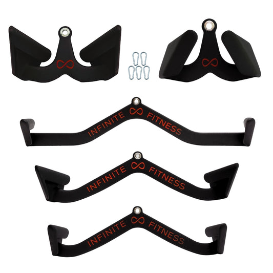 Max Grip Lat Pull Down Attachments- 5 different grip options