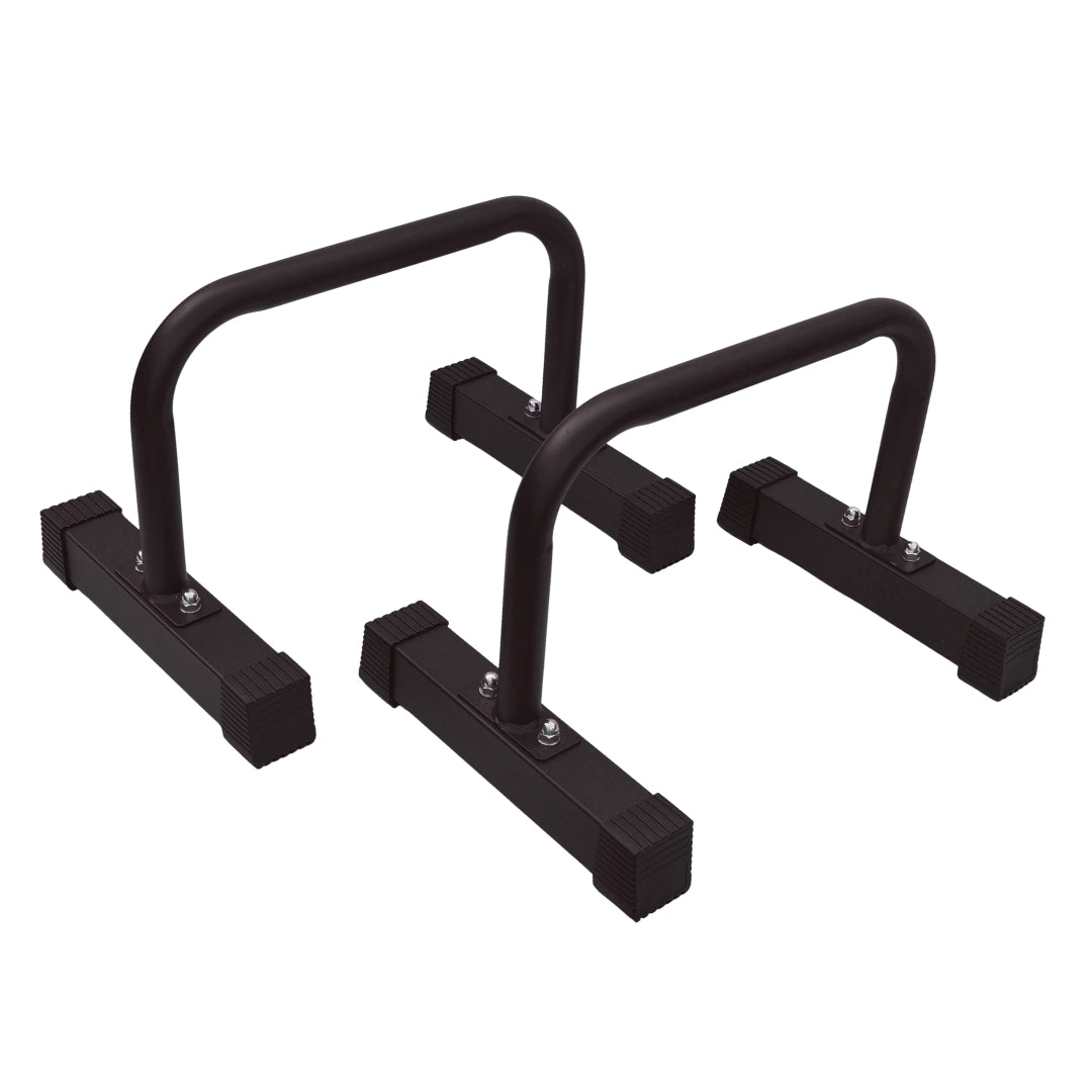 Steel Parallel Bars, Push Up Stand Parallettes with Non-slip Rubber Feet, Calisthenics Training Equipment