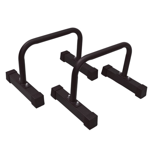 Steel Parallel Bars, Push Up Stand Parallettes with Non-slip Rubber Feet, Calisthenics Training Equipment