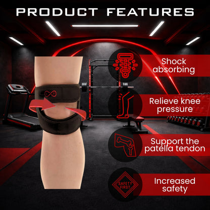 Double Patella Tendon Knee Strap