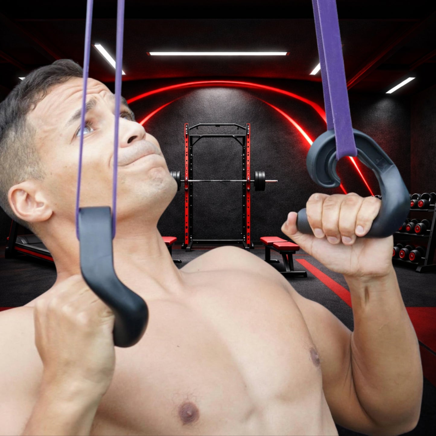 45 Degree Grip Pull Up Hook Handles