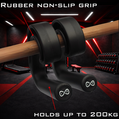 Neutral Grip Pull Up Hook Handles