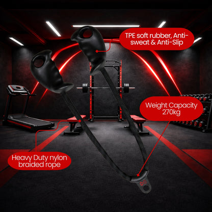 Ergonomic Biceps Rope