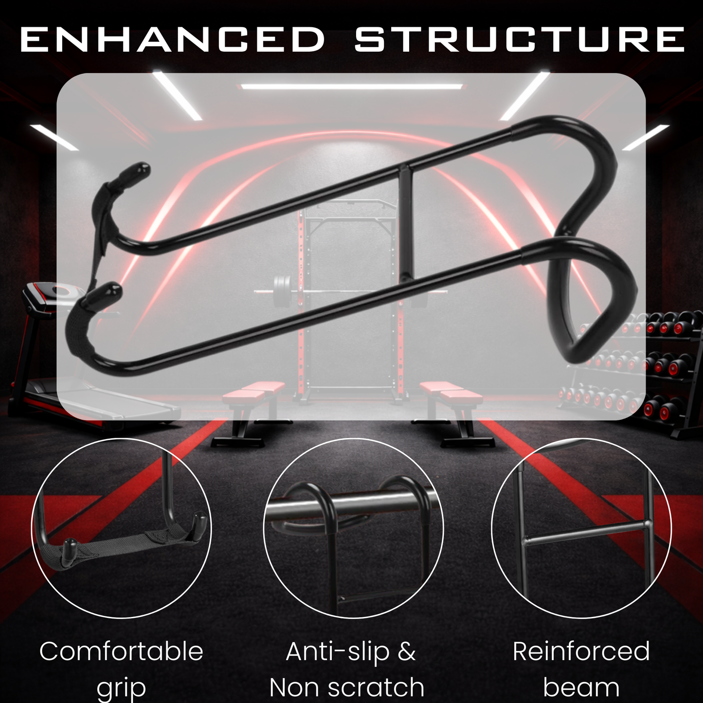 Dumbbell Spotter Hooks