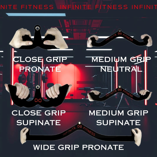 Infinite Fitness Max Grip - 5 different grip options