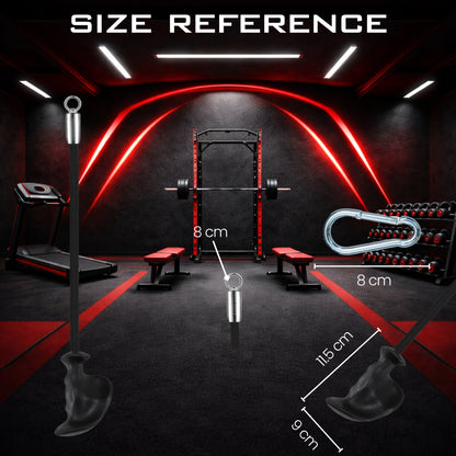 Ergonomic Triceps Individual Ropes