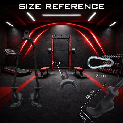 Ergonomic Triceps Rope